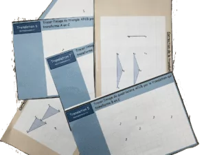 Cartes autocorrectives sur la translation - cycle 4
