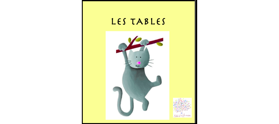 6e jeu de cartes du mistrigri - tables de multiplication
