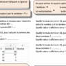 Fiche synthèse utilisation d'un tableur niveau 1