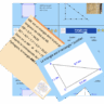 cartes autocorrectives - Pythagore - théorème - réciproque et contraposée