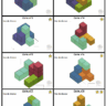 6e jeu de cartes autocorrectif - cubissimo - différentes vues