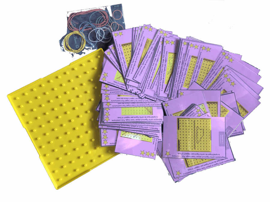 6è - Symétrie axiale: jeu de manipulation