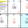 6e jeu de cartes -6 qui prend- Fractions