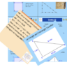 cartes autocorrectives - Pythagore - théorème - réciproque et contraposée